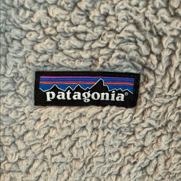 Patagonia Women's Cozy Gray Sherpa Pullover Size Medium - Picture 7 of 8